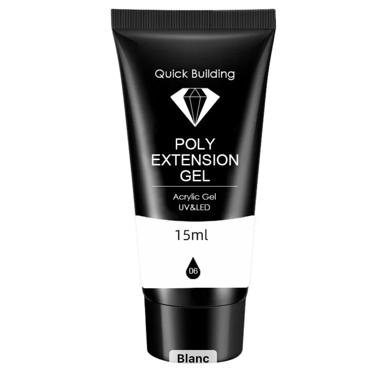 Gel Poly Extension – Manucure Professionnelle UV/LED (15 ml)