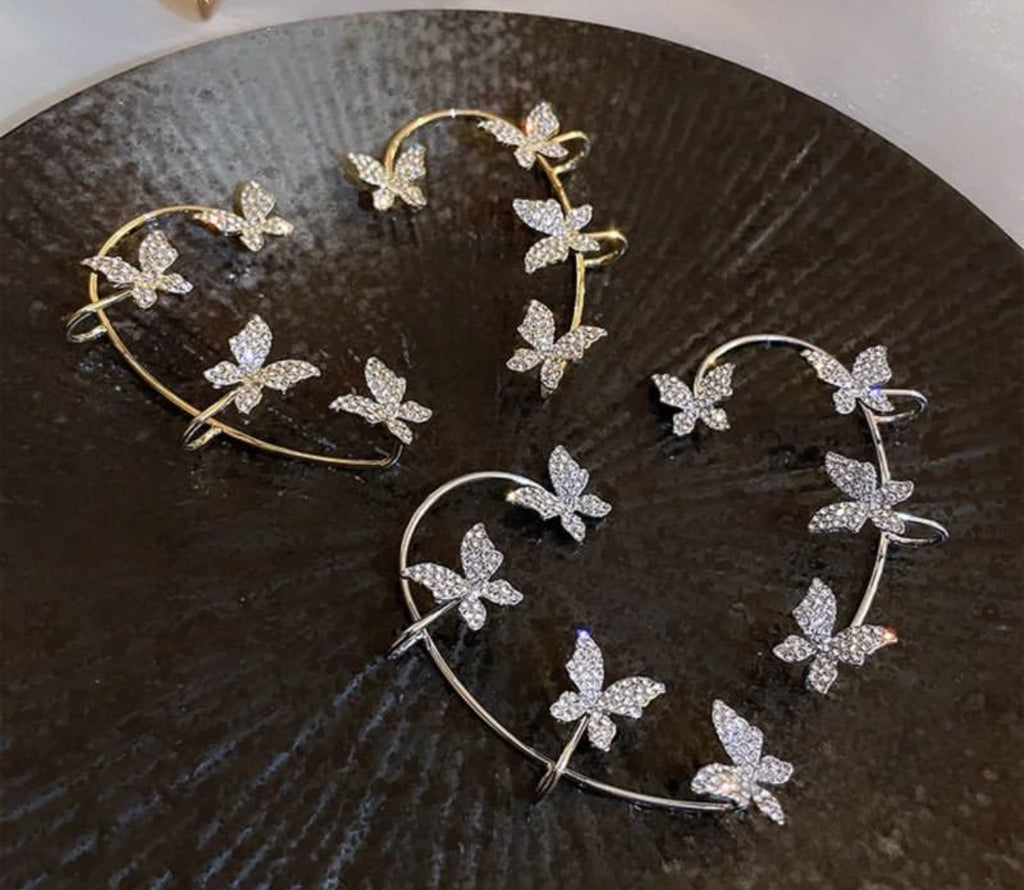 Boucle d’Oreille Papillon – 1 Pièce