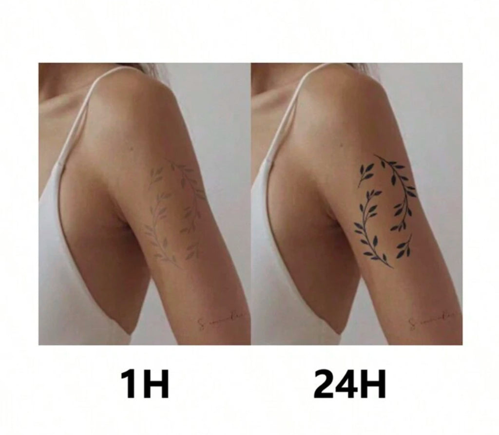 Sensual Temporary Tattoo Pack – “Bite Me” & “Love Me”