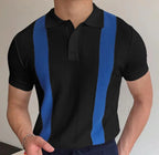 T-shirt polo en tricot sublimé