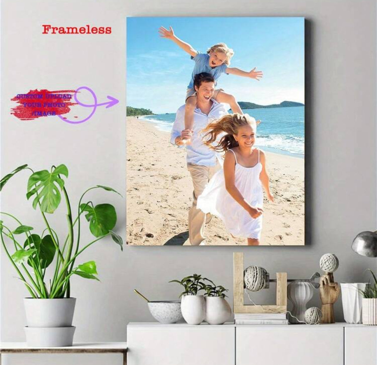 1pc Art Affiche d'impression sur toile personnalisée, Art mural, Oeuvre d'art Peinture murale