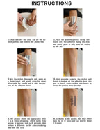 Tatouage Temporaire Papillons Élégants – Effet Semi-Permanent