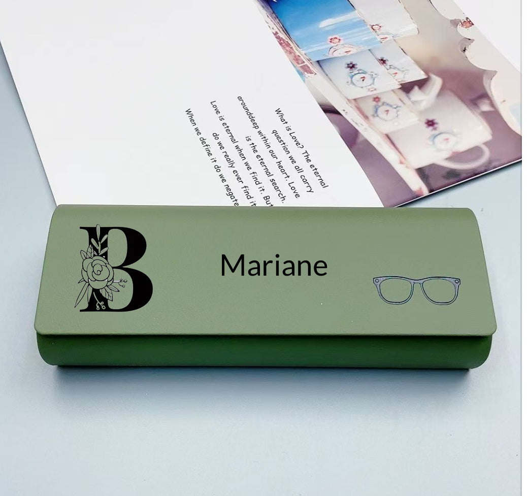 Étui lunettes personnalisés