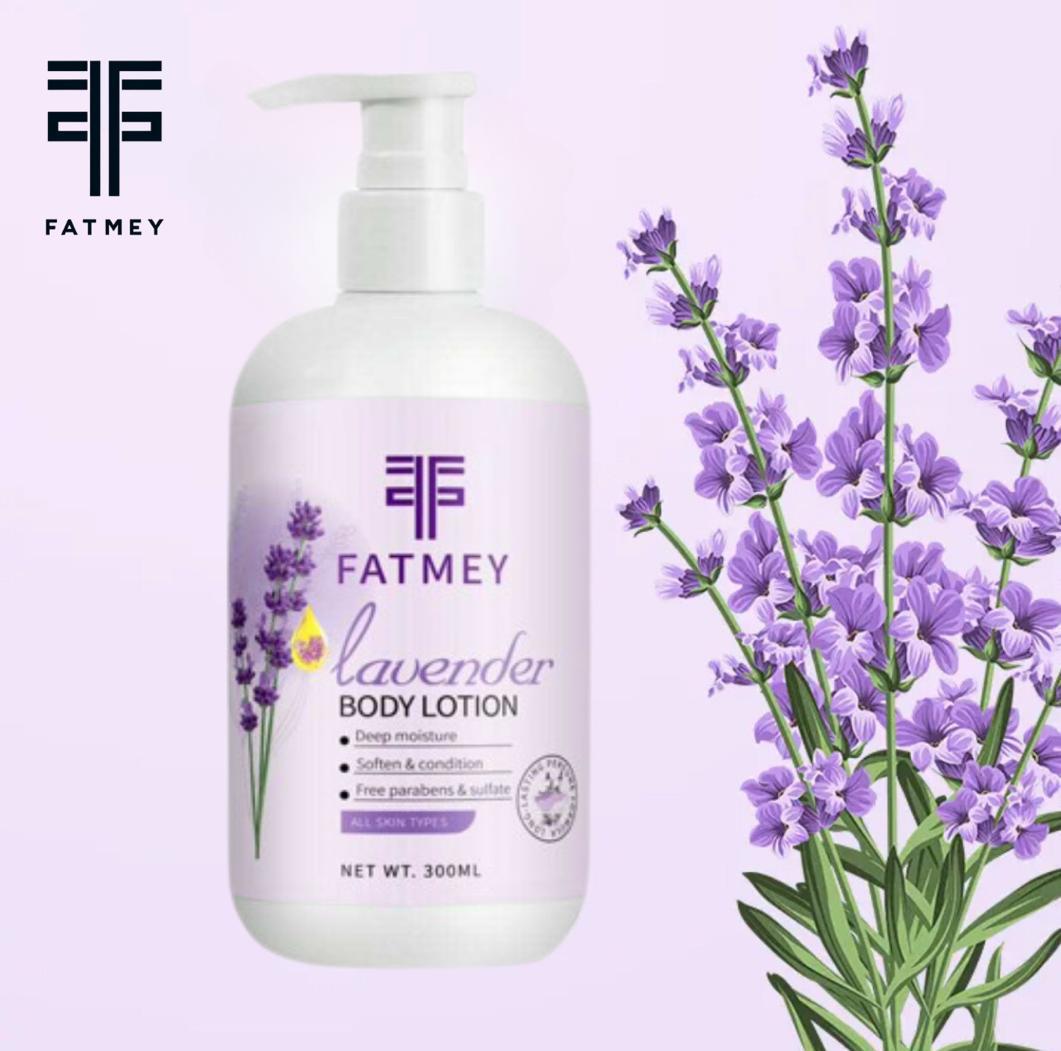 Fatmey Lavender Body Lotion - Deep Hydration &amp; Delicate Glow