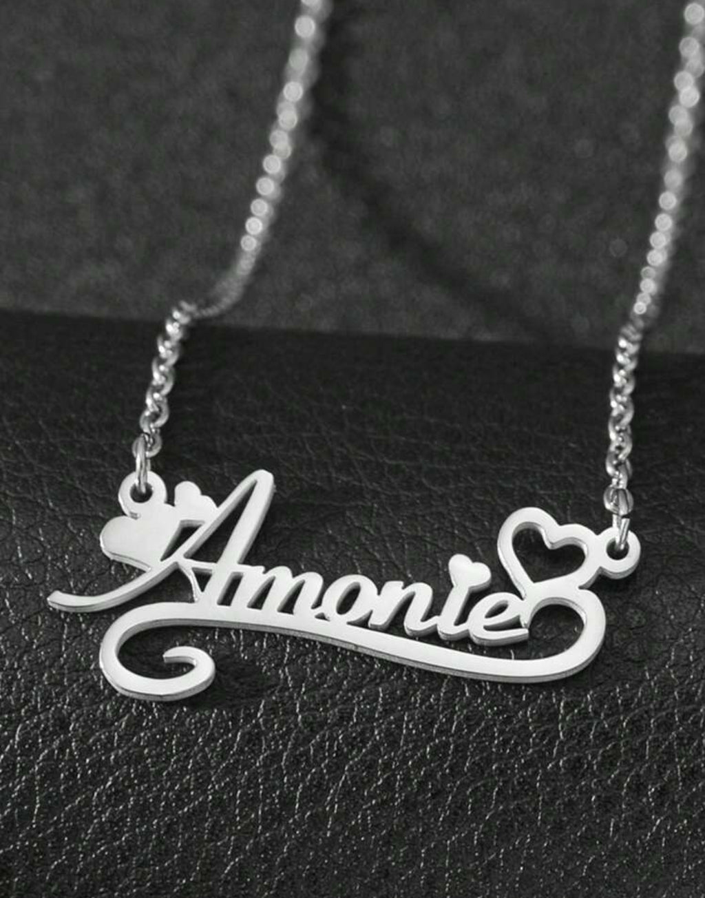 Personalized Love Necklace – 18K Gold Plated