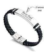Bracelet Personnalisé en Cuir pour Homme