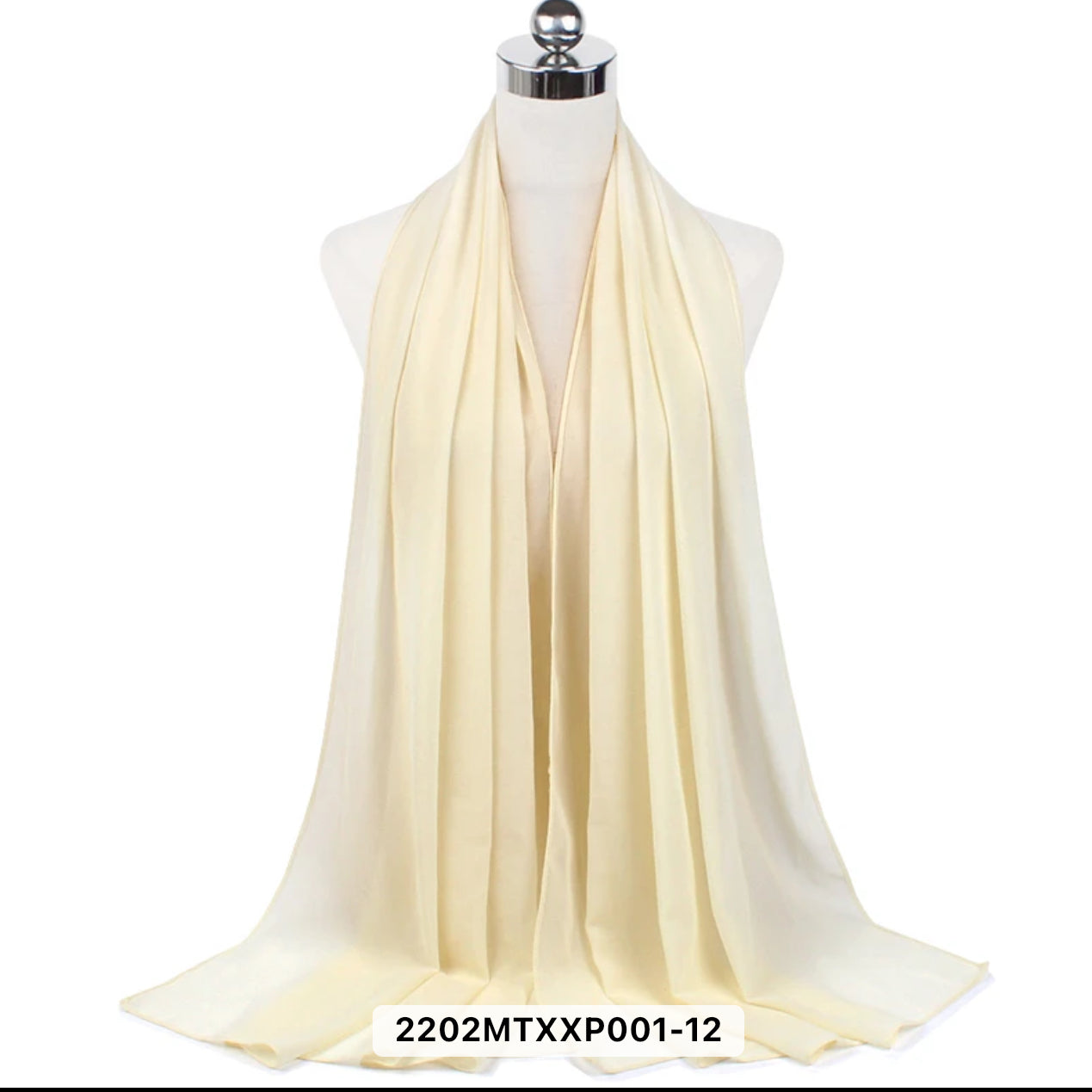 Hijab Mousseline de soie