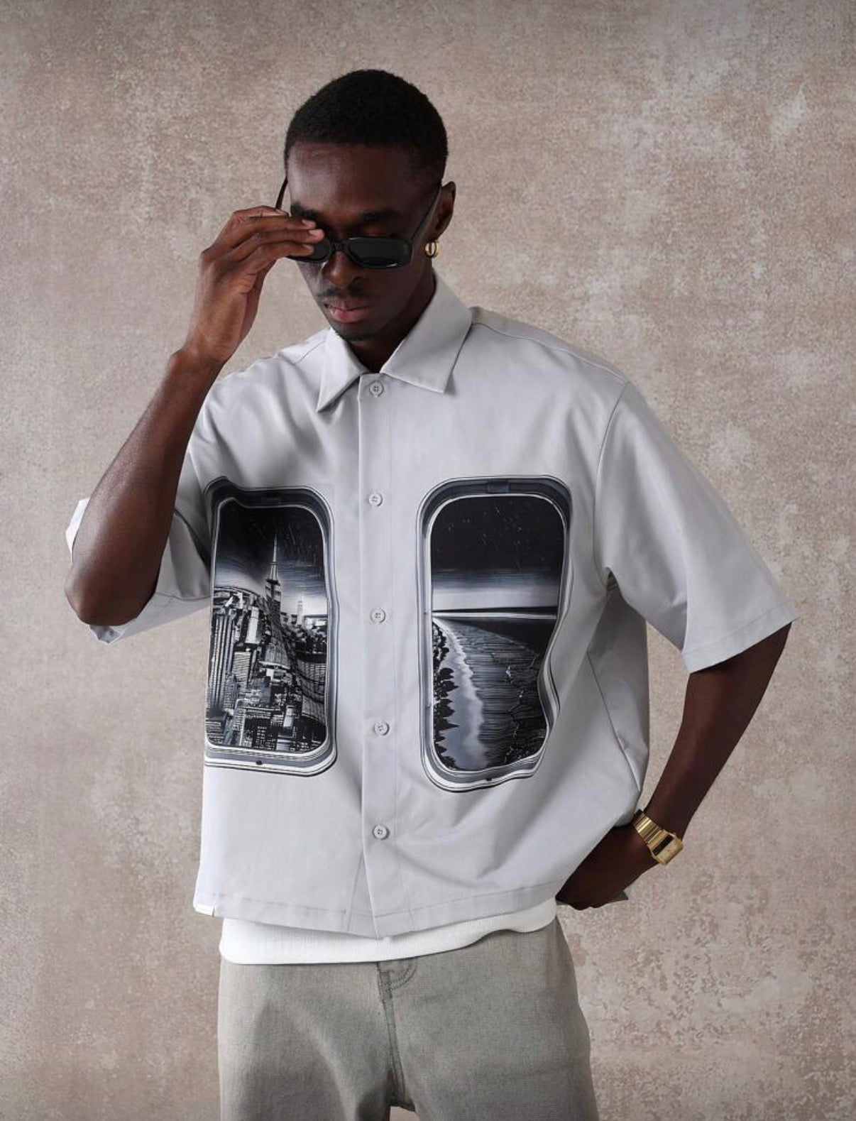 Chemise "Skyview" Oversize – Édition Limitée