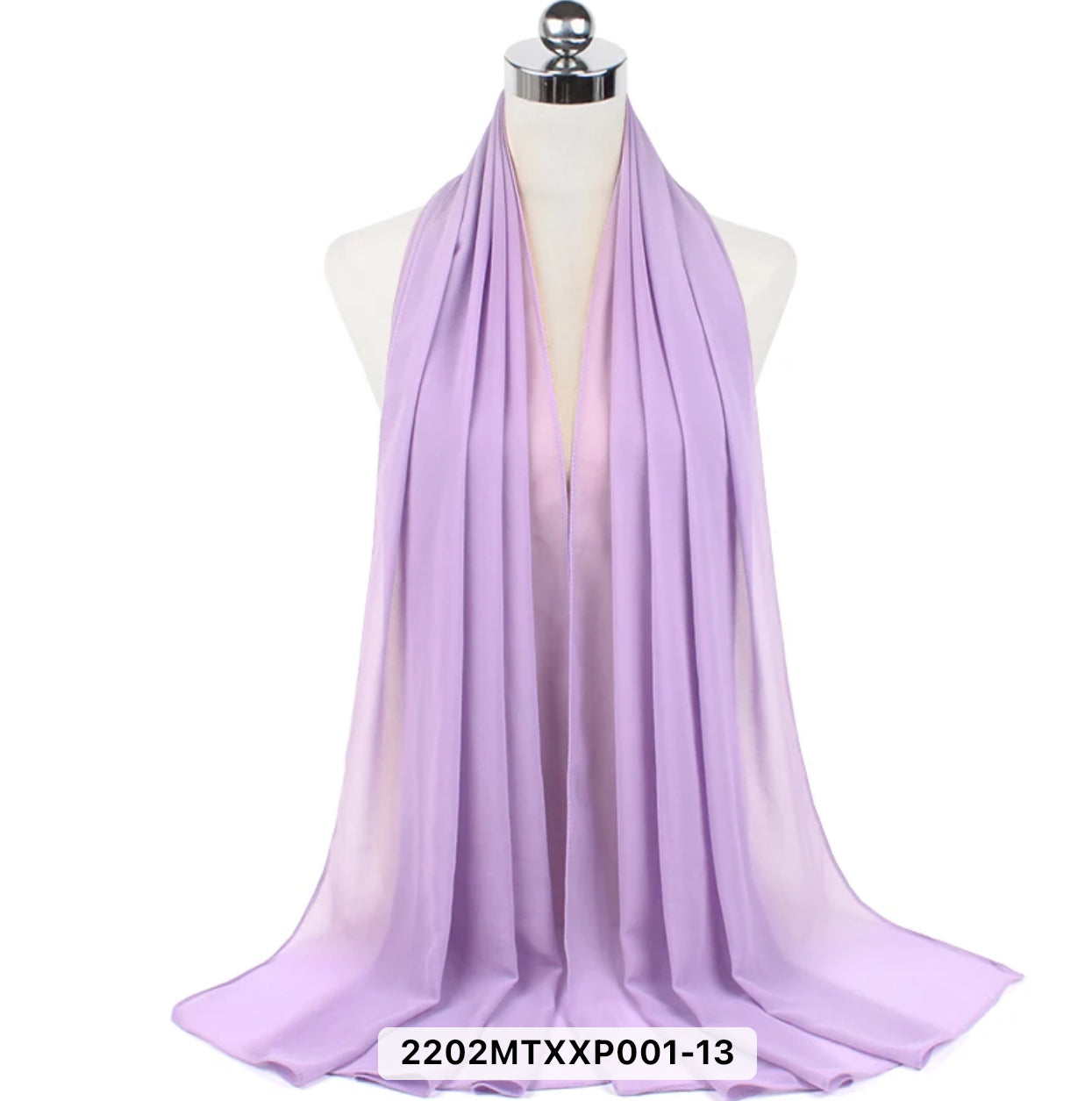 Hijab Mousseline de soie