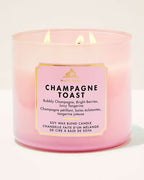 Bougie Parfumée White Barn Champagne Toast – 3 Mèches (411 g)
