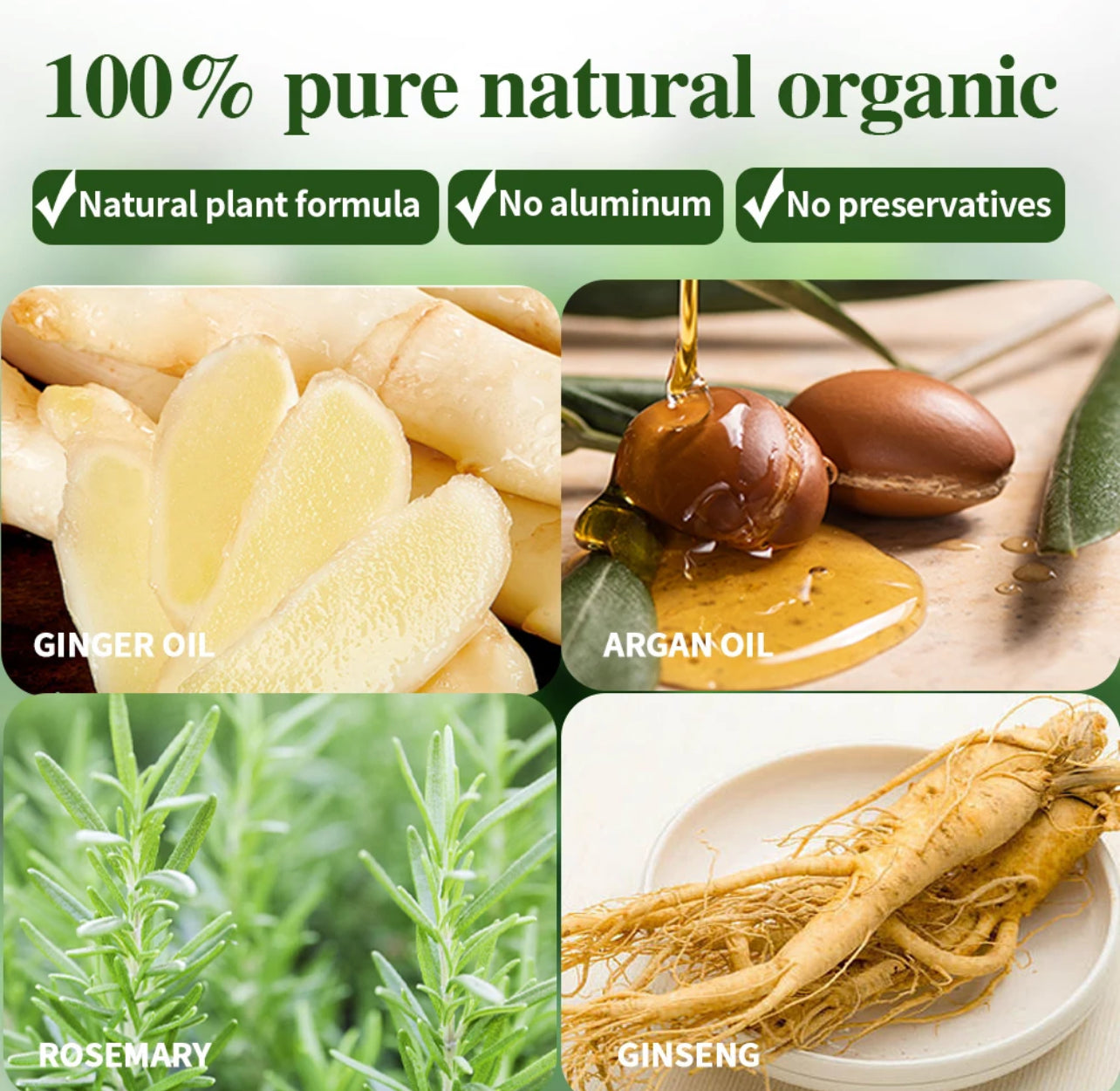 Huile de Gingembre pour la Croissance et la Fortification des Cheveux