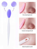 Brosse De Nettoyage De Visage En Silicone Exfoliante Pore