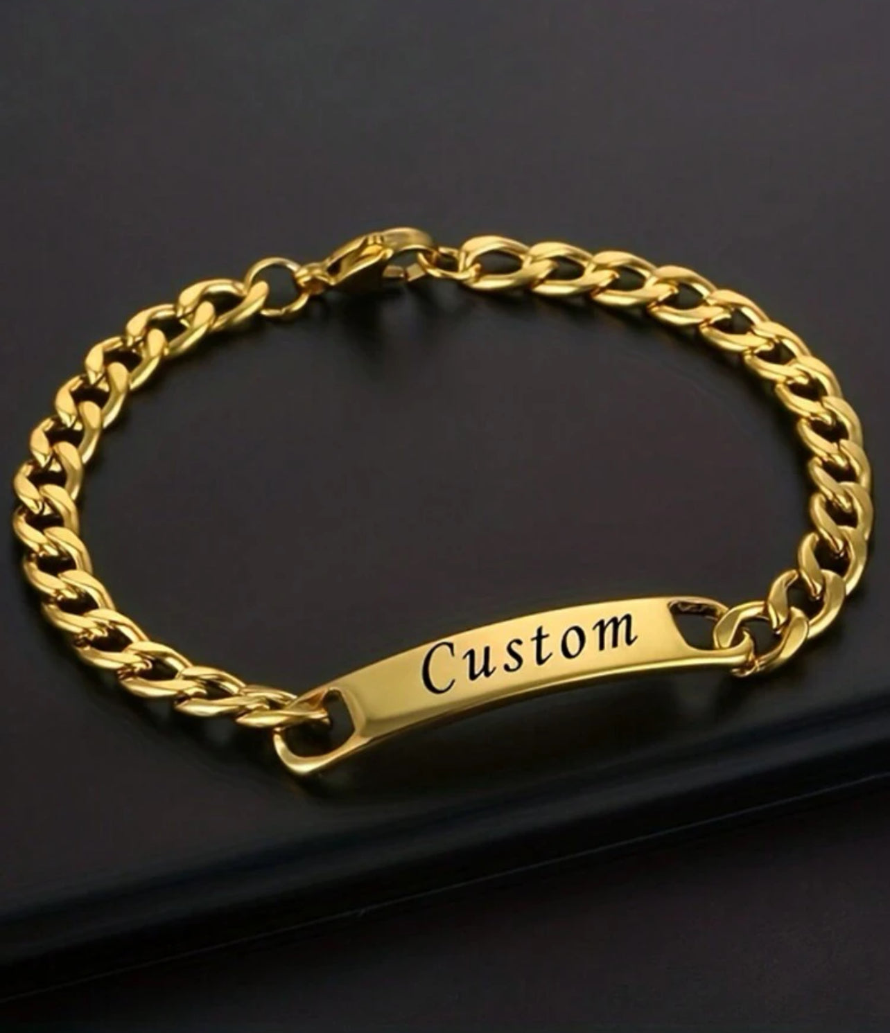 Bracelet de couple personnalisé