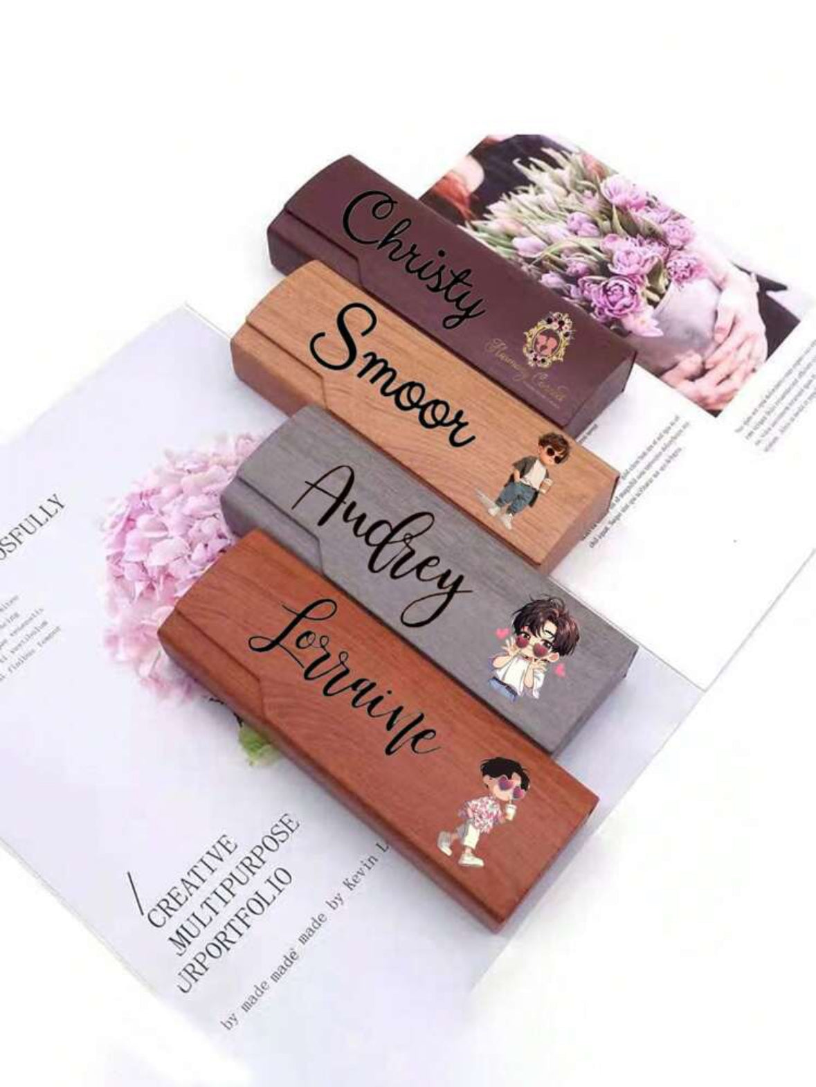 Boîte en Bois Personnalisée – Élégance et Raffinement