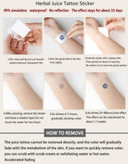 Tatouages Temporaires - Collection “Love & Inspiration