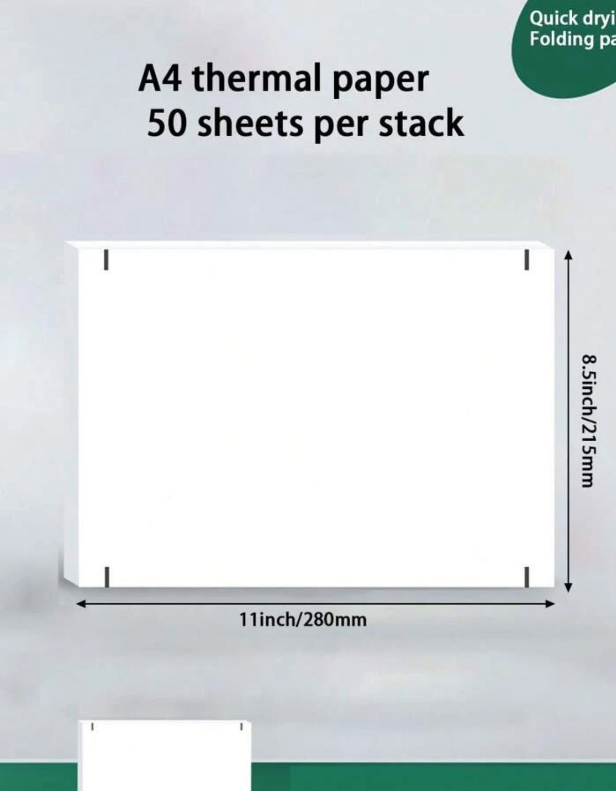 Imprimante Thermique Portable Sans Fil A4