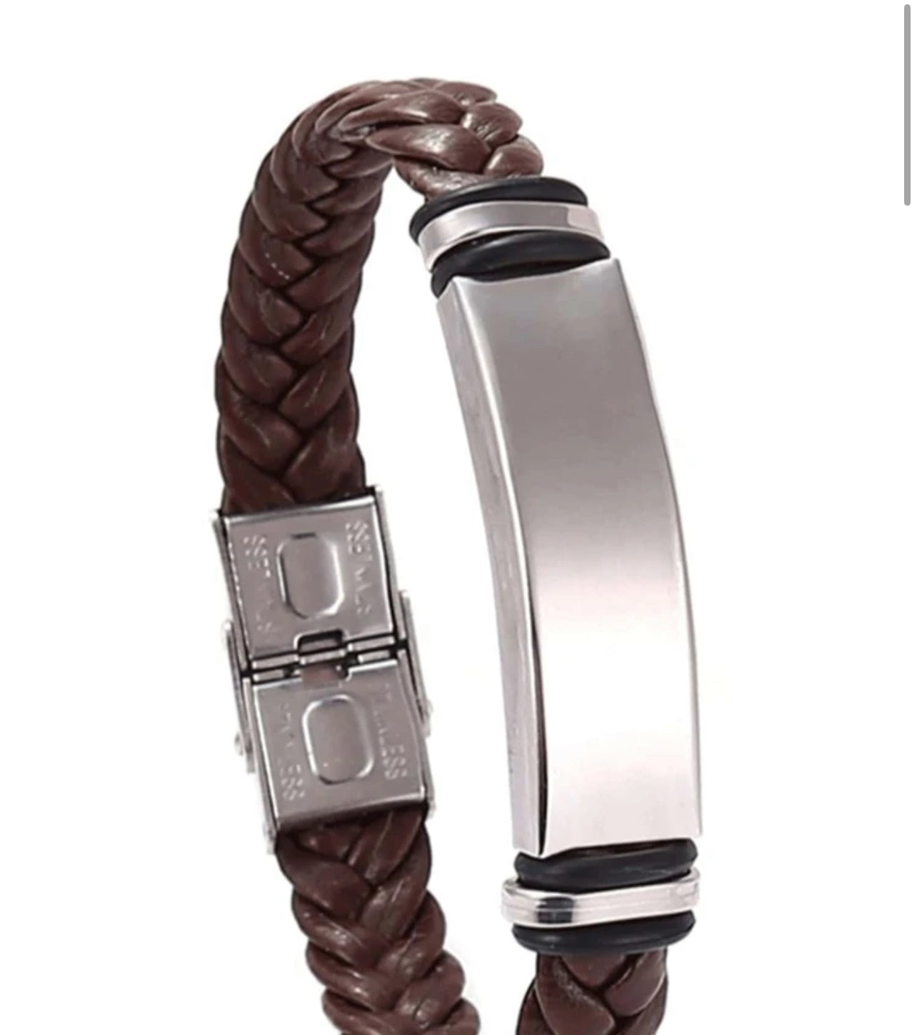 Bracelet Personnalisé en Cuir pour Homme