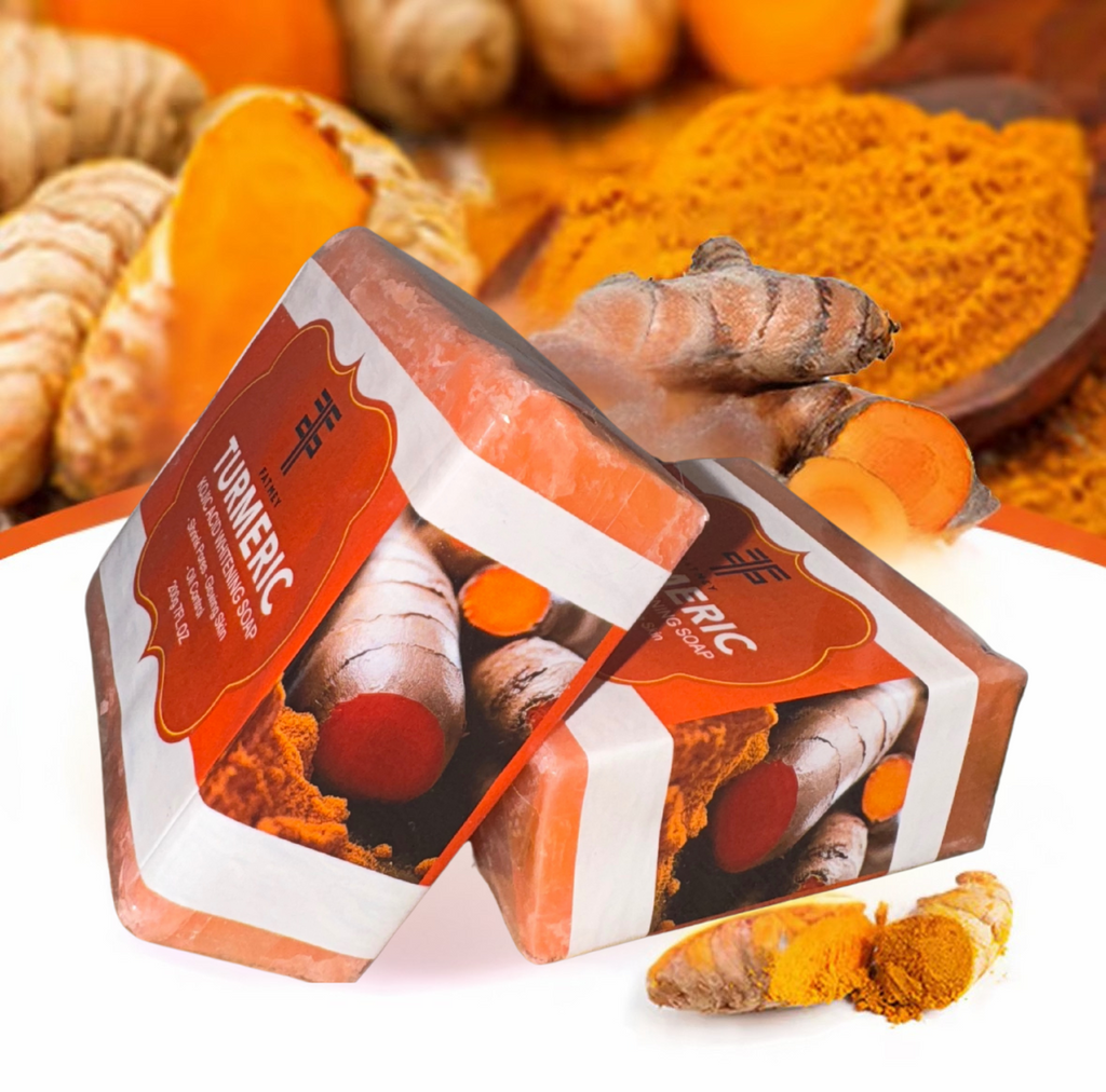 Natural soap with
 Turmeric