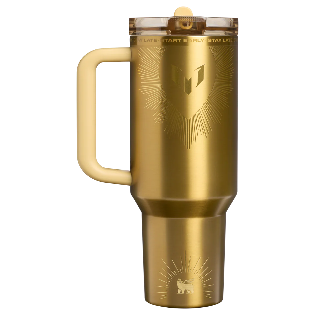 Gobelet isotherme Messi x Stanley Quencher ProTour avec paille rabattable | 1,18 L