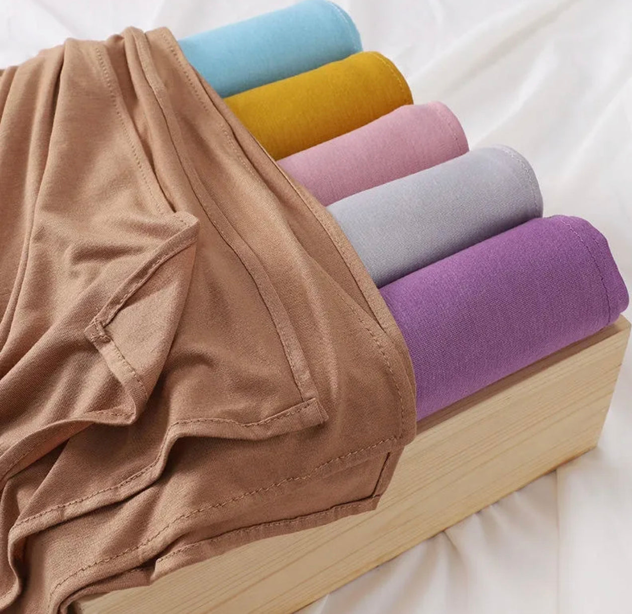 Hijab Jersey Ultra Doux – 24 Couleurs Confort & Élégance