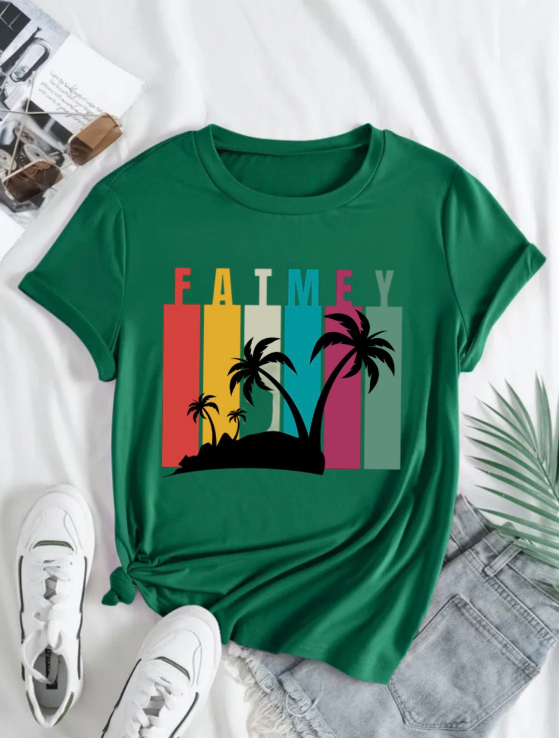 Évasion Tropicale – Collection de T-Shirts Fatmey