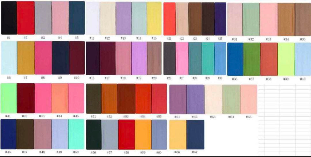 Hijab Mousseline de soie