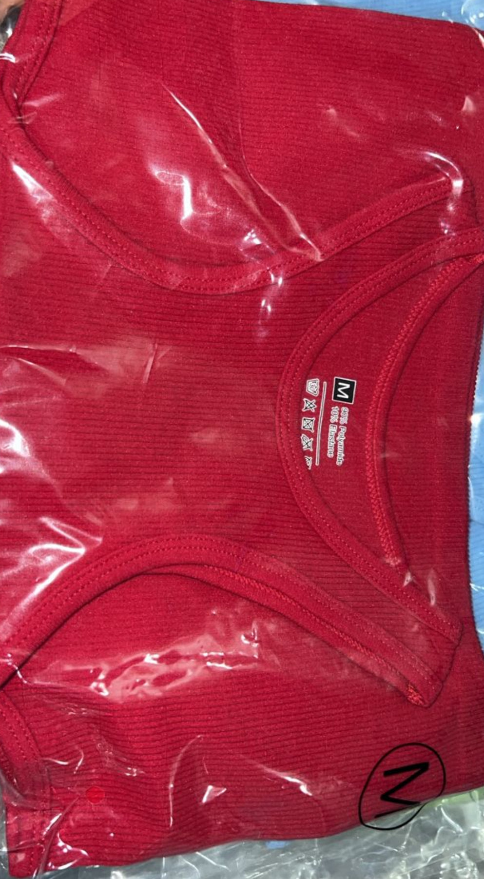 Débardeur côtelé dos nageur