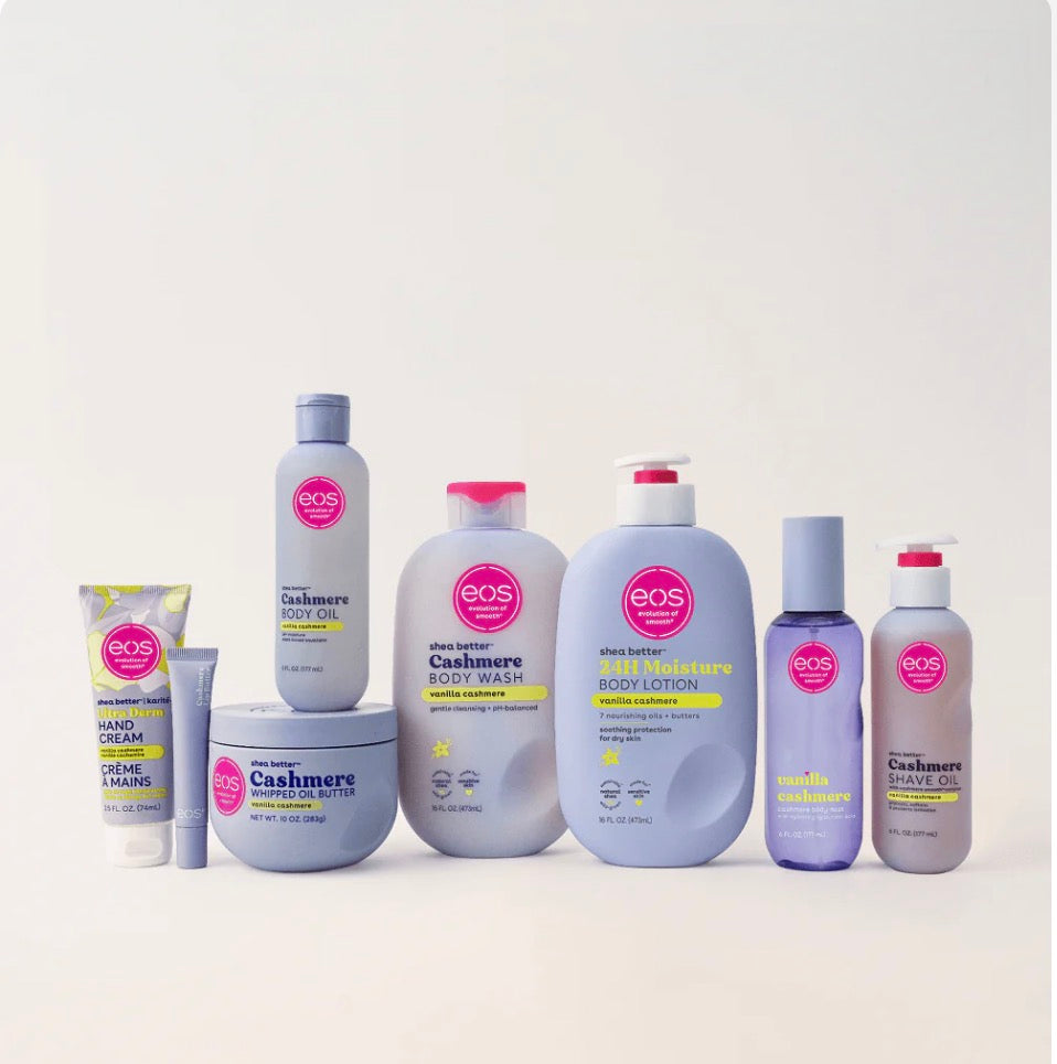 eos Vanilla Cashmere – Ensemble de soins du corps
