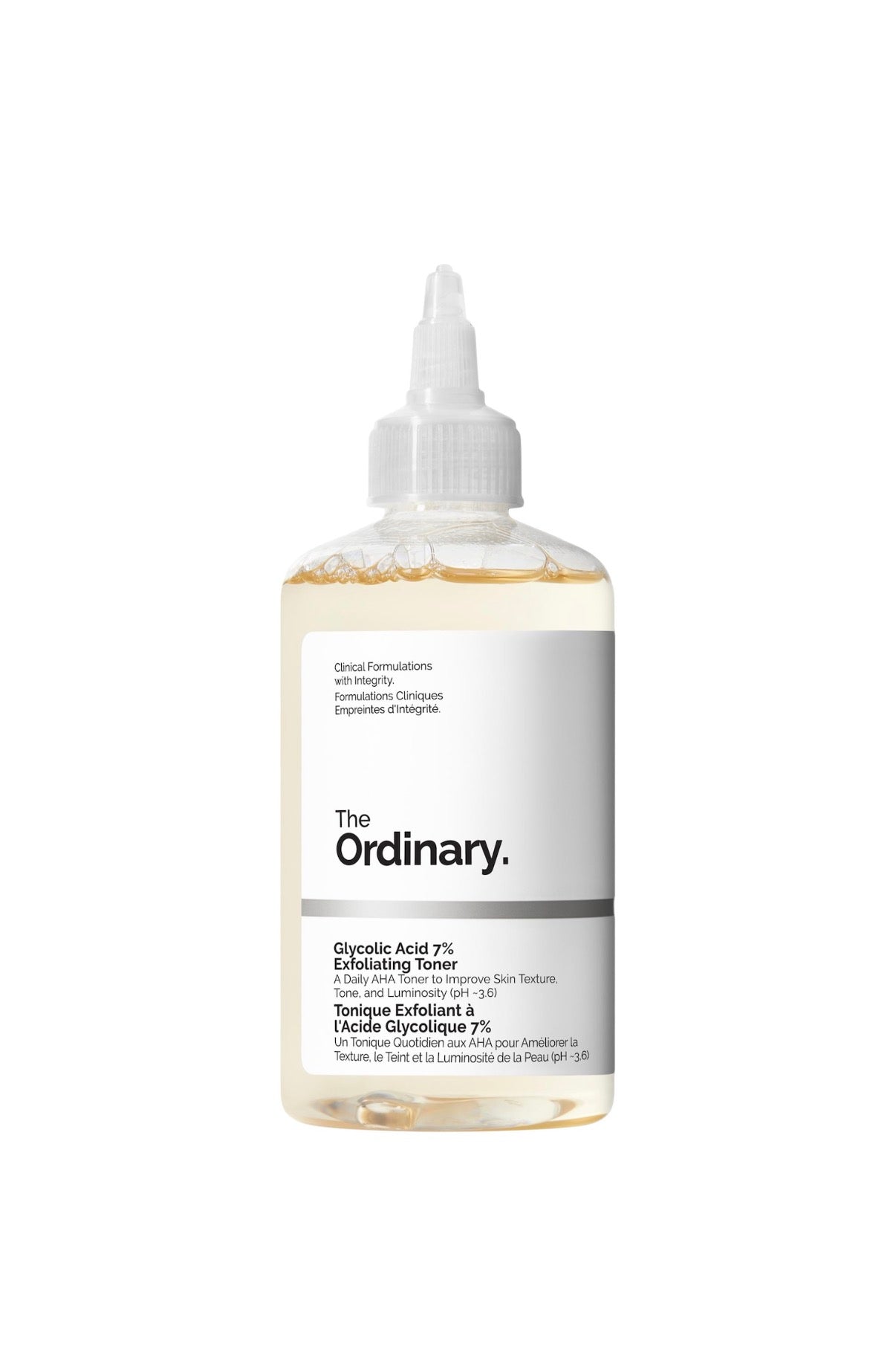 Lotion Tonique Exfoliant à l’Acide Glycolique 7 % (240 ml)