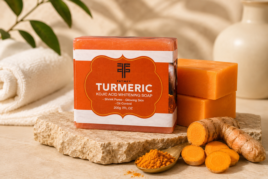 Natural soap with
 Turmeric