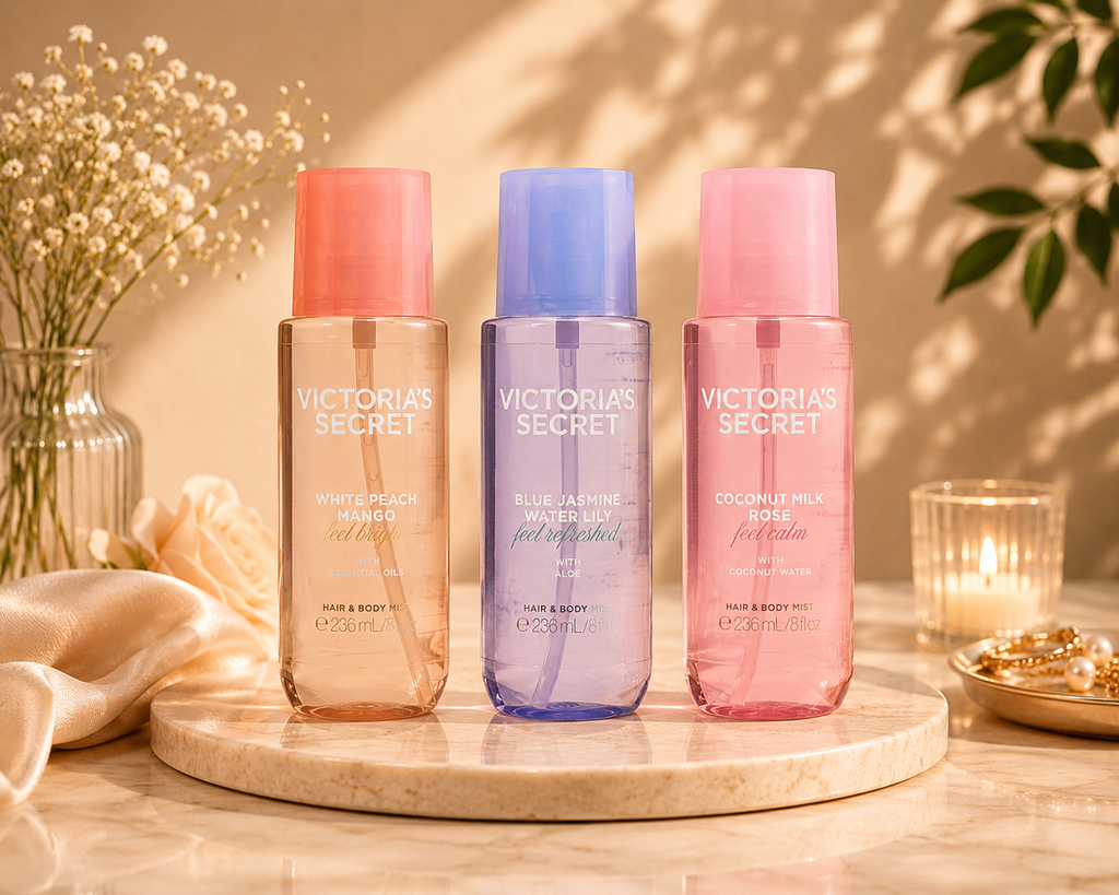 Brume Parfumée Corps & Cheveux – Collection Feel (236 ml)
