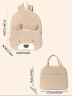 Dimensions de l’ensemble sac à dos et sac repas bébé personnalisé