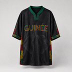 Maillot Guinée 224 noir, vue produit de face