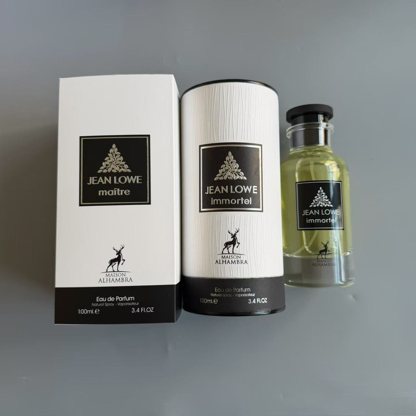Maison Alhambra Jean Lowe Immortel Eau de Parfum 100 ml avec emballage