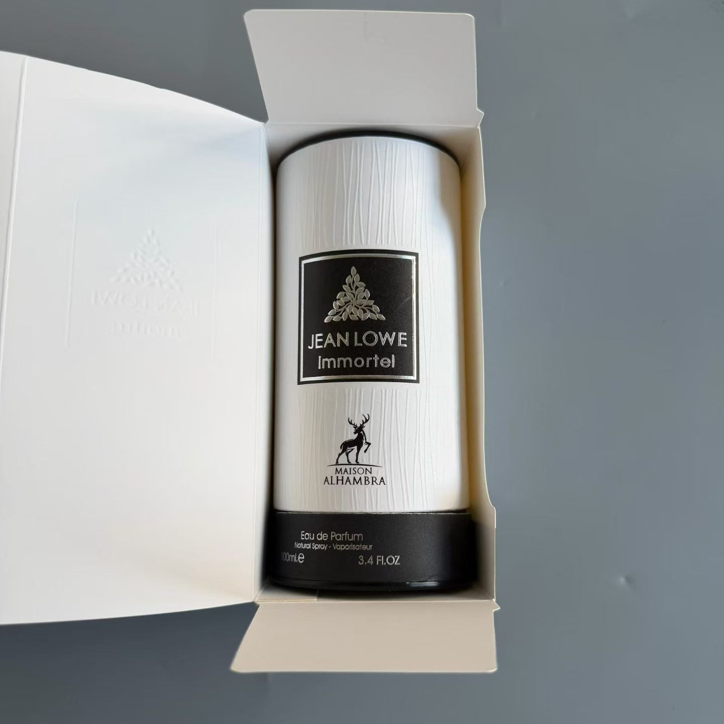 Maison Alhambra Jean Lowe Immortel Eau de Parfum 100 ml dans son emballage