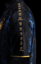 Maillot La Pulga 10 édition limitée - détail manche Coupe du Monde