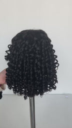 Perruque cheveux humains 200% 13*4 lace transparente frontale loose wave longueur 22 pouces