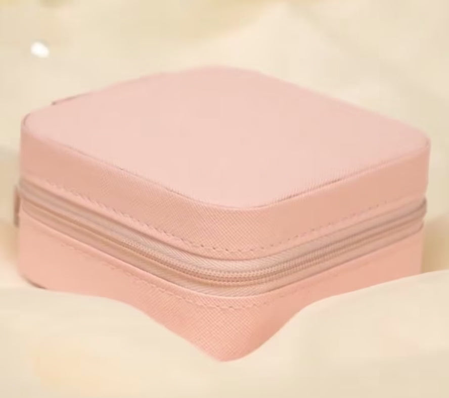 Boîte à bijoux personnalisée avec ruban à nœud