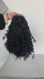 Perruque cheveux humains 200% 13*4 lace transparente frontale loose wave longueur 22 pouces