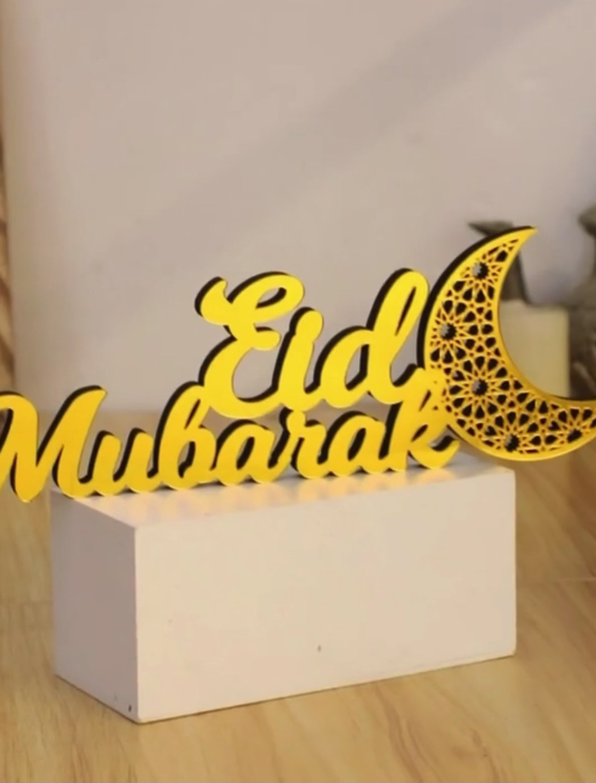 Décoration de Table Ramadan & Aïd Mubarak –