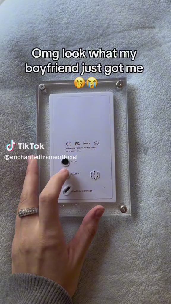 Cadre numérique ( photos/ vidéos) acrylique HD