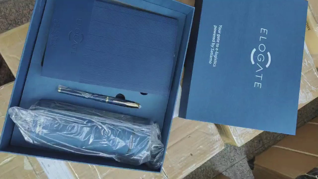 Personalized Luxury Gift Set – A5 Notebook, Pen & Thermos