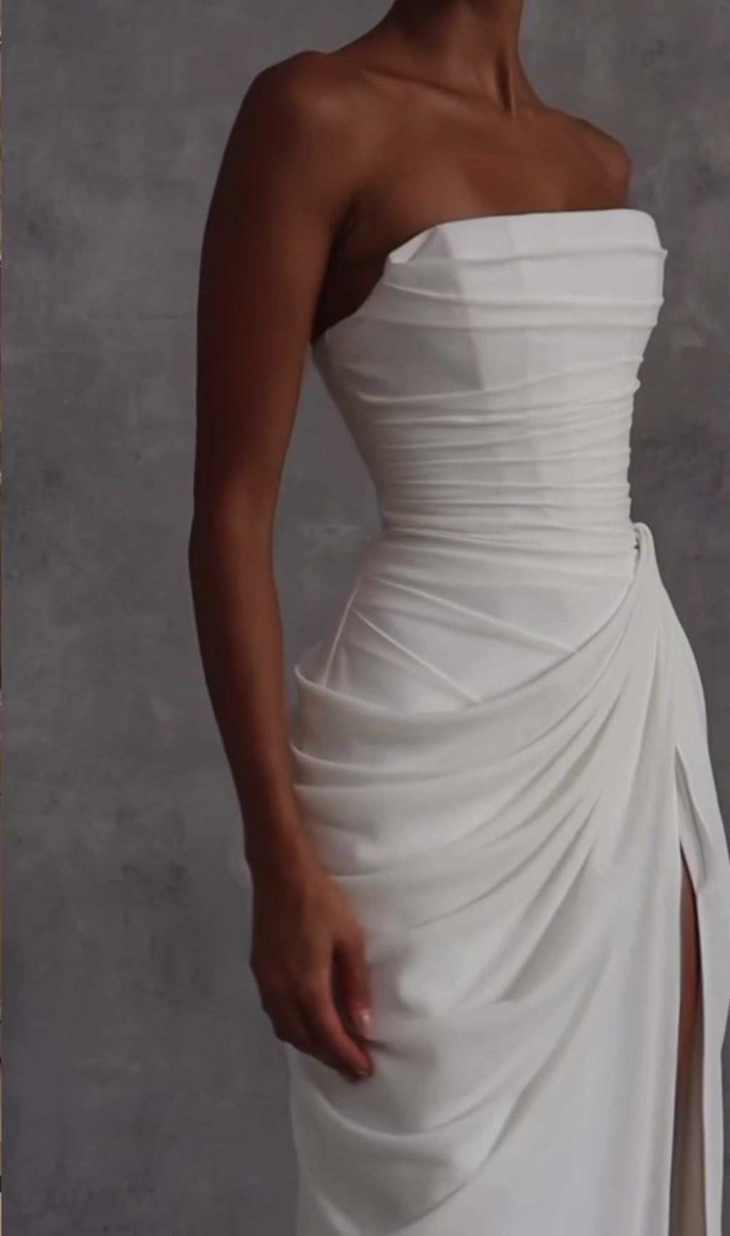 Robe Longue Cyra Ivoire