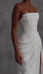 Robe Longue Cyra Ivoire
