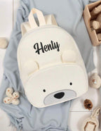 Sac à dos bébé personnalisé crème