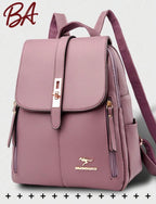 Sac à dos élégant rose