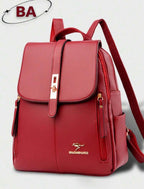 Sac à dos élégant rouge