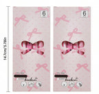 Boîte rose de 6 stylos gel rétractables 0,5 mm